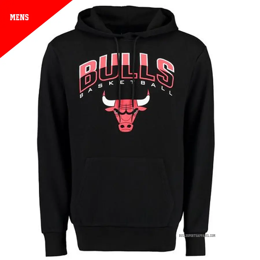 Men's Chicago Bulls Black UNK Ballout Pullover Hoodie